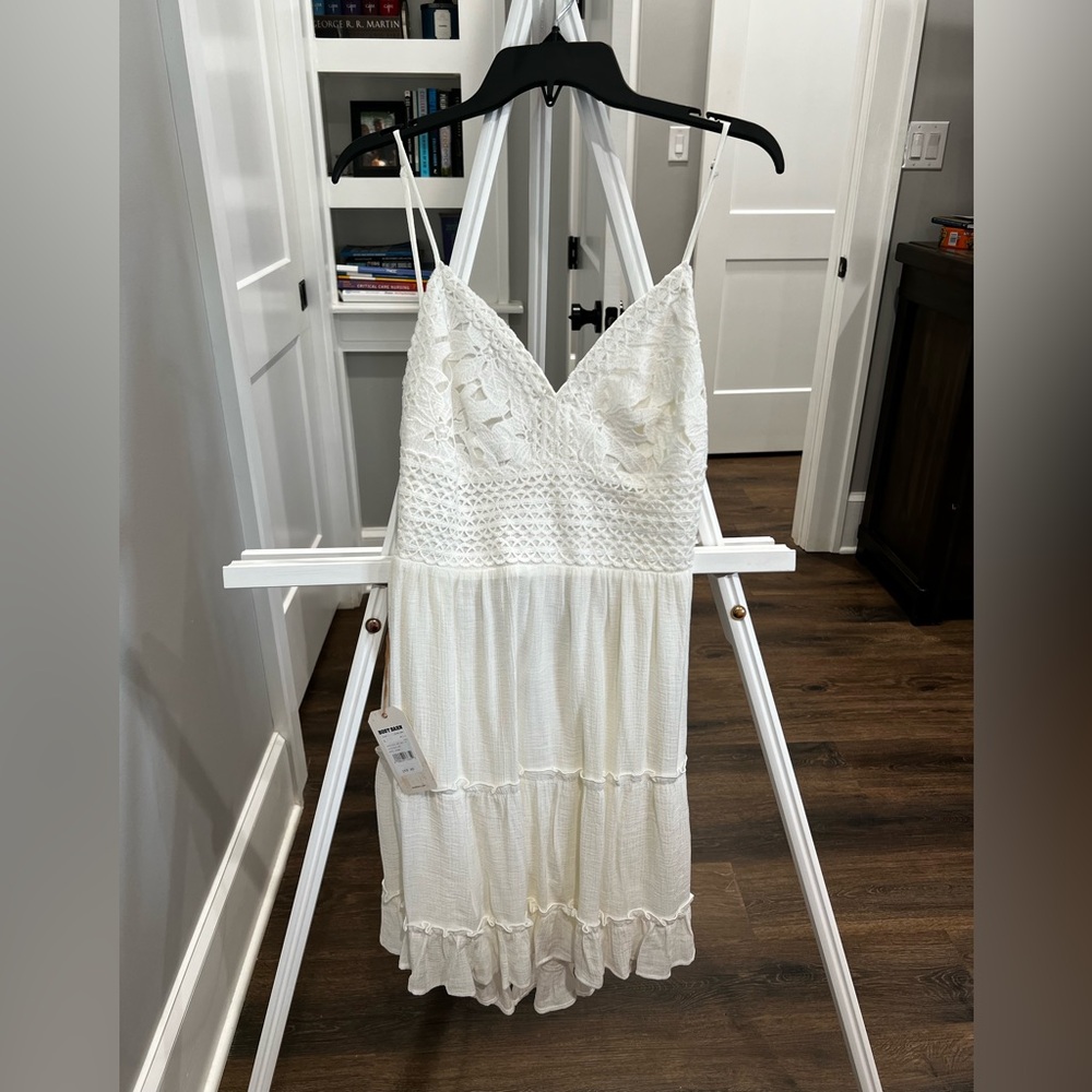 White sundress from Boot Barn